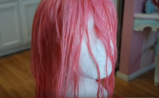 how to dye a human hair lace front wig 04
