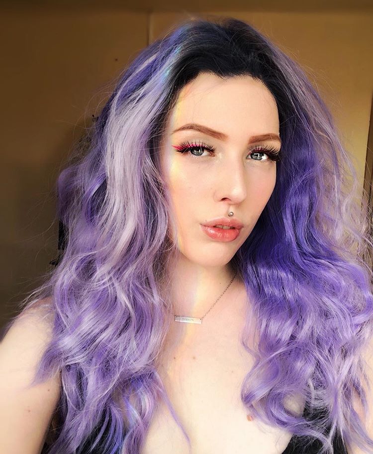 purple hair ideas 10